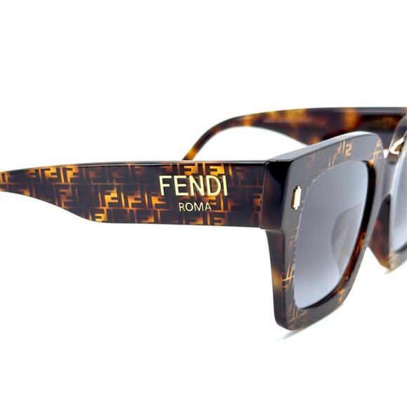 New!!! FENDI Sunglasses FE40101F 55B Authentic main image 4